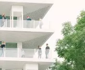 De Voortuinen residential skyscraper in Amsterdam