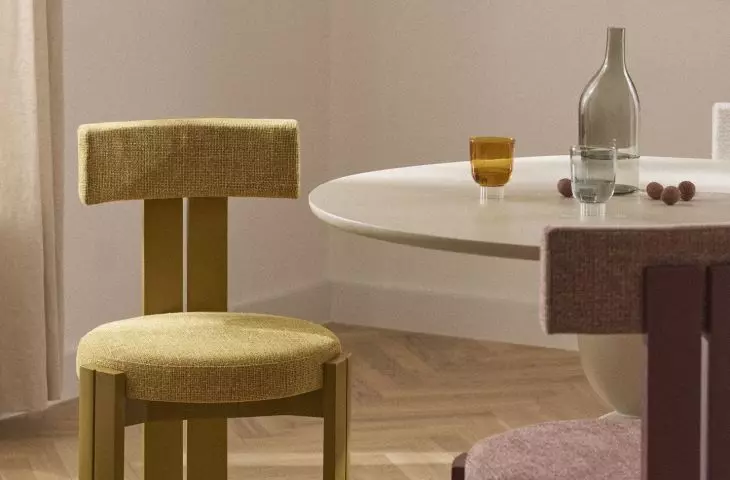Butter yellow brings warmth and energy to the interior