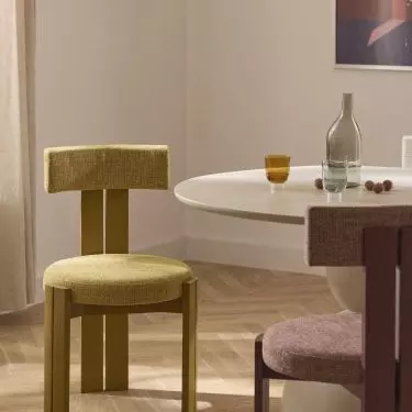 Butter yellow brings warmth and energy to the interior