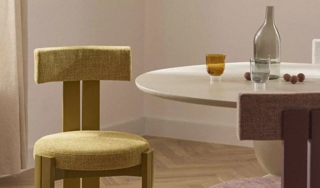Butter yellow brings warmth and energy to the interior