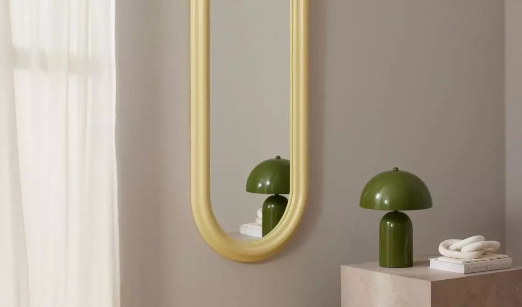 Buttery yellow goes well with Scandinavian style
