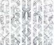 Wallpaper patterns designed by Jakub Szczęsny