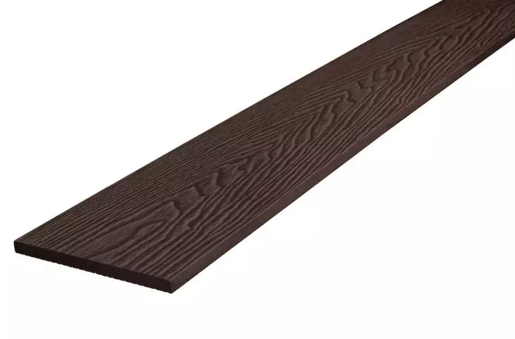 Composite boards are made from a mixture of wood and plastic