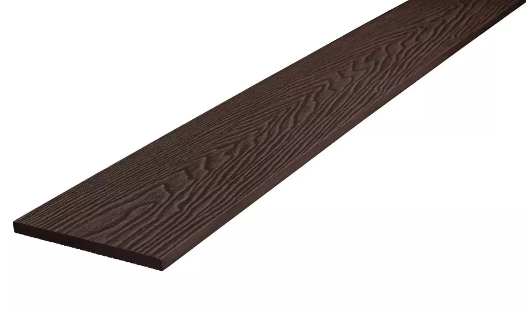 Composite boards are made from a mixture of wood and plastic