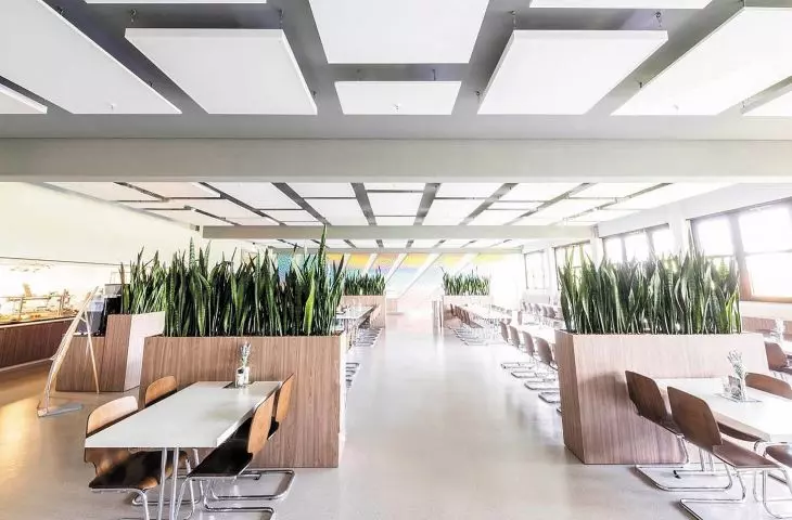 Example application - ceiling panels