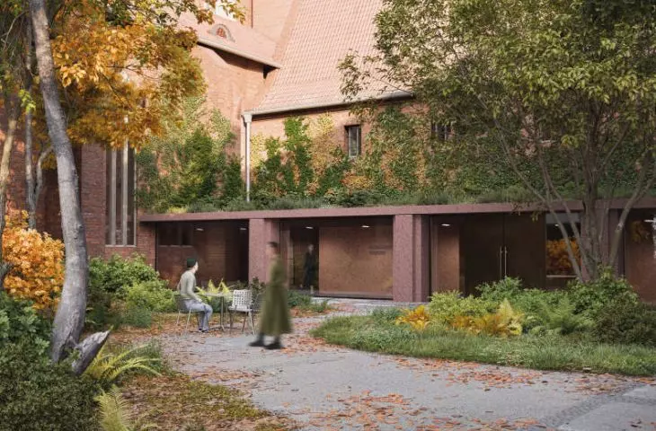 main entrance to the museum
