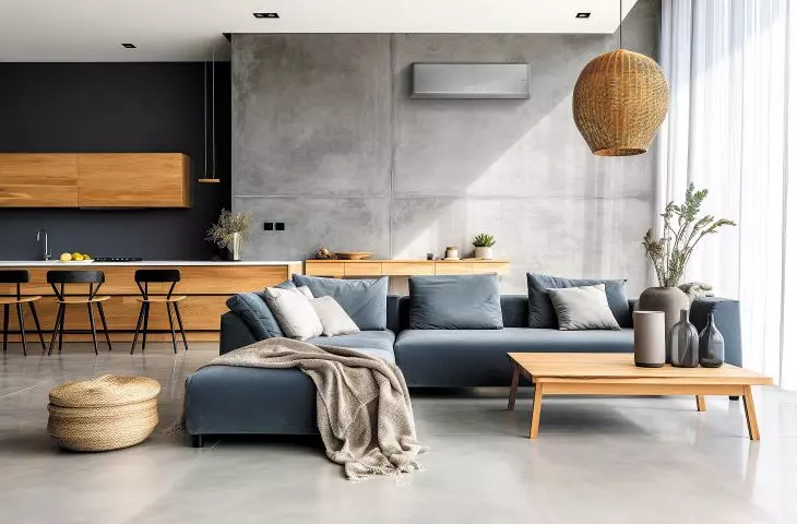 AIRY Silver wall air conditioner