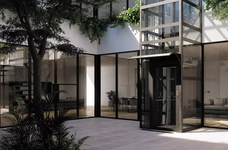 Eltec Home Lift - beautiful, functional and fully electric elevators