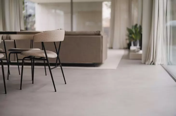 Private residence, Resistone® EX Ground Plata Smoke System, PL Architects Project.