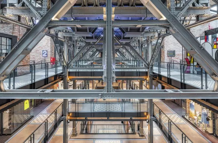 Glass balustrades EC Powiśle Warsaw 