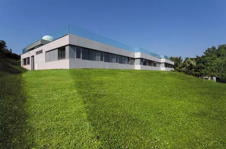 Zielony dach na Obserwatorium Niepołomice