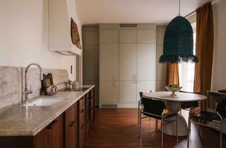 The arrangement reflects the character and interests of the owner
