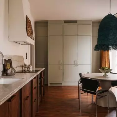 The arrangement reflects the character and interests of the owner