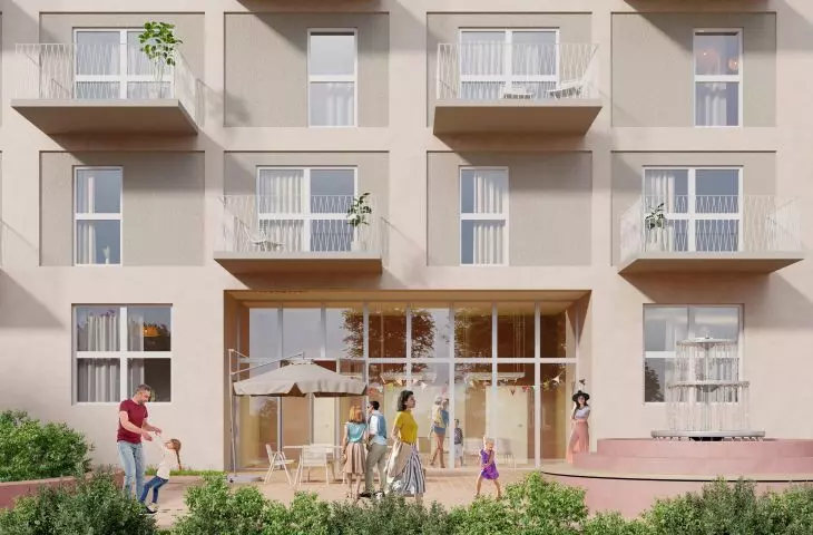 Municipal housing in Nysa