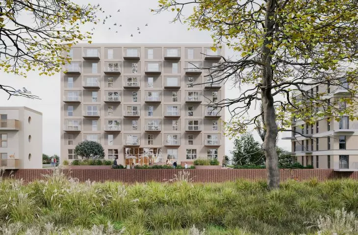 Municipal housing in Nysa