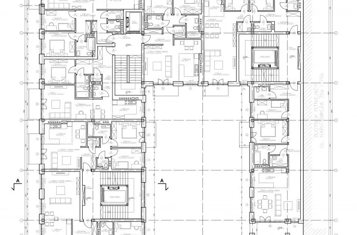 Repetitive floor plan