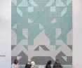 Hotel lobbies, although large, do not have to be overwhelmed by reverberating and echoing sounds. Acoustic designer ceilings can be installed on the ceiling or walls, while Heradesign wall coverings can be installed on the walls