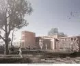 Visualization from the perspective of the recreational path