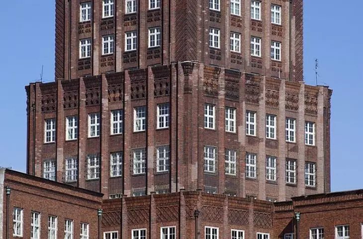 Tower of the Post Office in Wroclaw