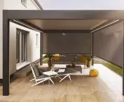 Lamax slatted pergola