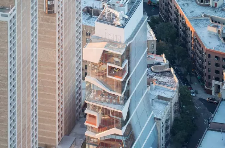 Vagelos Education Center in New York - bird's eye view