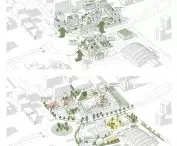 Scheme of greenery and public spaces