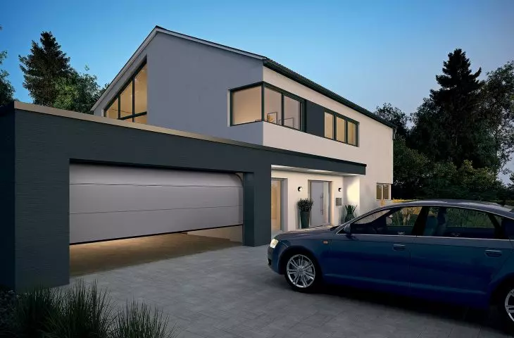 Sectional garage door LPU 67 Thermo