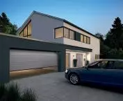 Sectional garage door LPU 67 Thermo