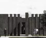 entrance to the building