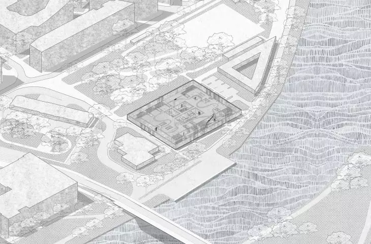 urban axonometry