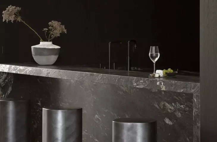 The interior is maintained in the spirit of minimalism