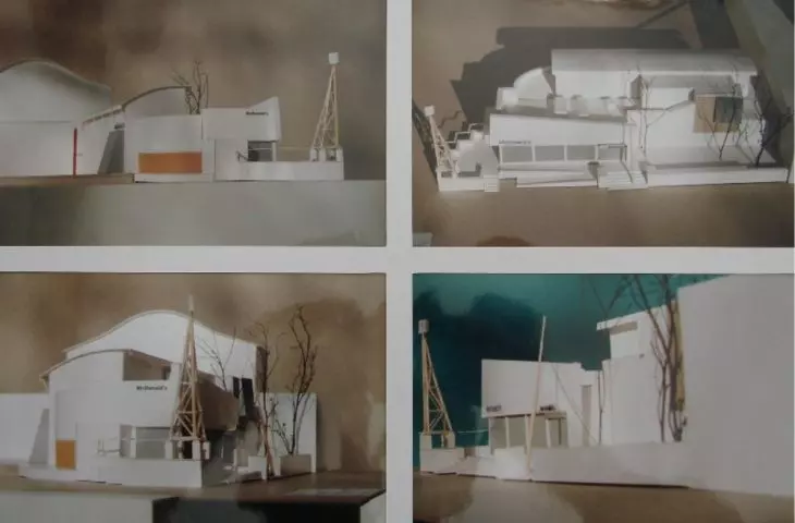 pawilon McDonald's w Poznaniu, projekt z 1994 r.