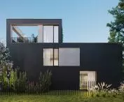Park Hill complex of single-family houses in Warsaw
