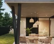 Park Hill complex of single-family houses in Warsaw