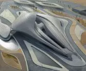 BEEAH headquarters in Sharjah, United Arab Emirates - inside the building there are two main wings