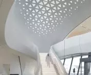 BEEAH headquarters in Sharjah, United Arab Emirates - dome inside the building 