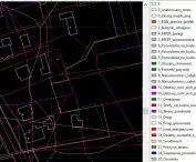 DXF vector database in QCAD software