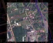 Imported orthophotomap in QCAD software