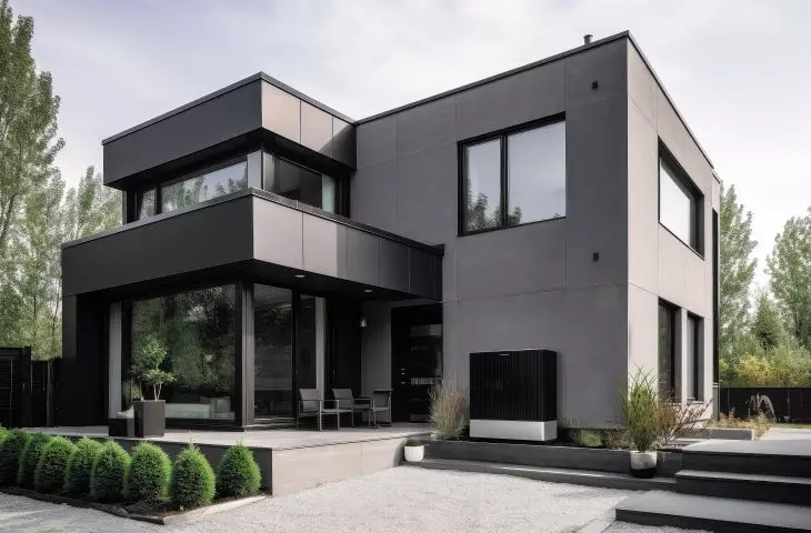 Varmero heat pump building