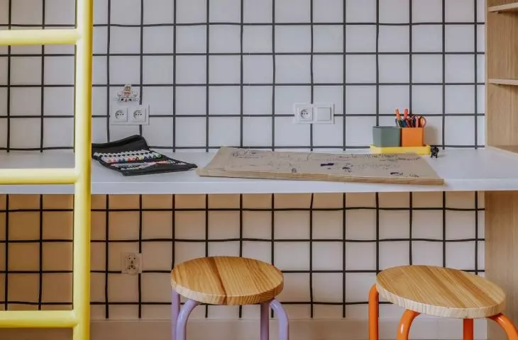 Colorful apartment designed by Karolina Augustyn and Monika Cieplak
