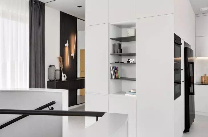 Interior of an apartment in the Baildomb estate in Katowice, Poland
