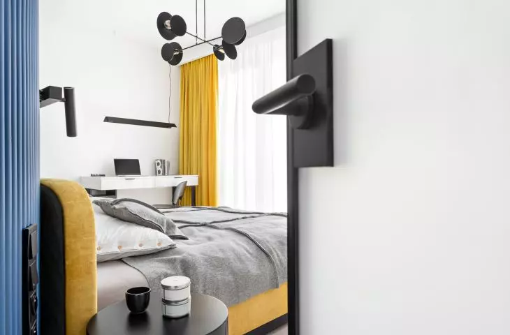 Interior of an apartment in the Baildomb estate in Katowice, Poland