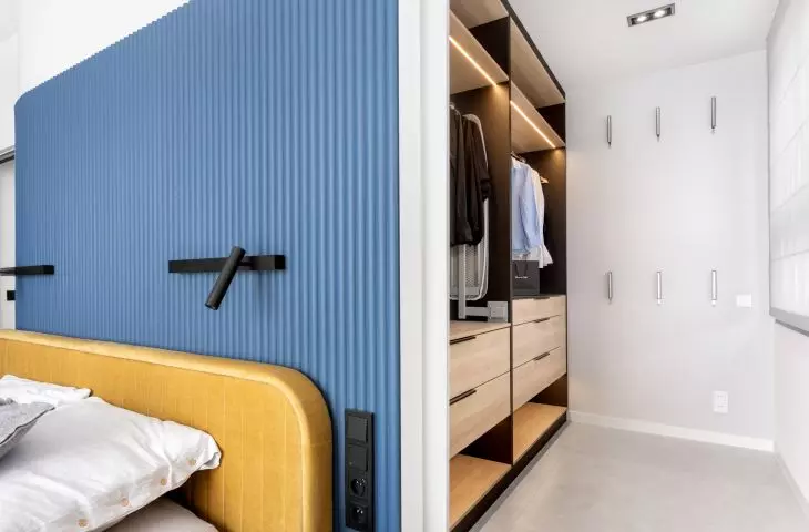 Interior of an apartment in the Baildomb estate in Katowice, Poland