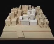 Dzielnica Lyon Confluence — model osiedla 