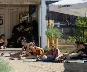 During the summer there are workshops, fairs, author meetings, yoga classes during the day