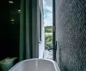 view from the bathroom to Kopiec Kosciuszko