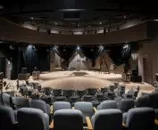 Rozbudowa centrum kulturalnego w Namur — scena jednego z teatrów 