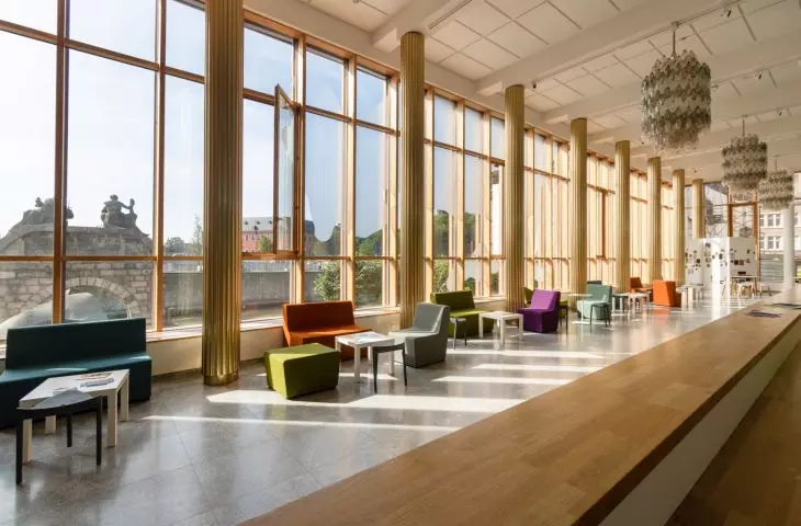 Rozbudowa centrum kulturalnego w Namur
