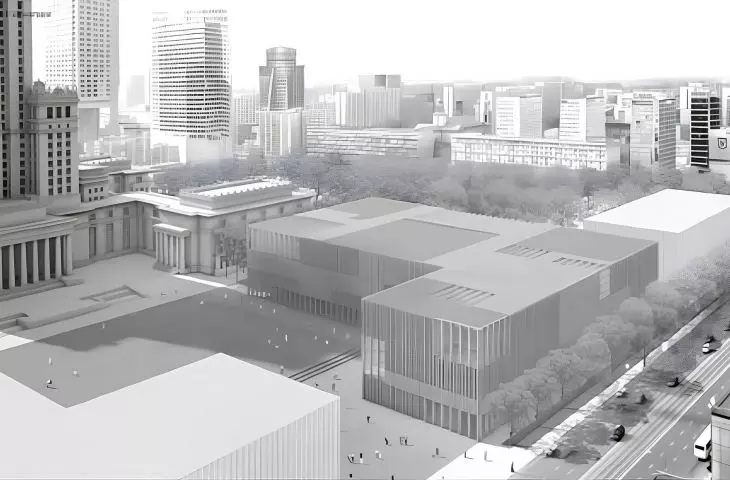 międzynarodowy konkurs na opracowanie koncepcji architektonicznej Muzeum Sztuki Nowoczesnej w Warszawie, rok 2007 