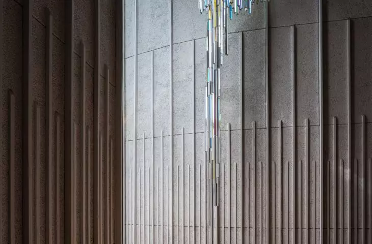 Joy Church in Bangkok - the main element of the interior is also a cross